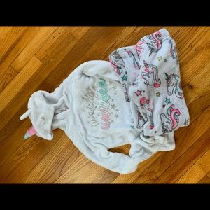 Justice pajamas set and xoxo nightgown size 7